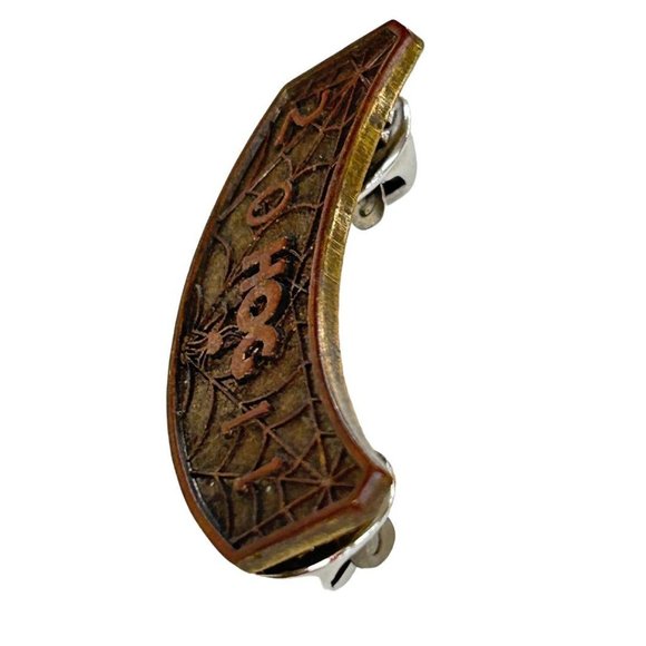 Harley Davidson Motorcycle Owners Group 2011 HOG Jacket Hat Pin Spider Web 1.5" - Picture 3 of 6